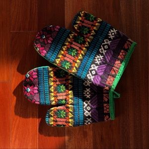 Cute multicolored potholders!
